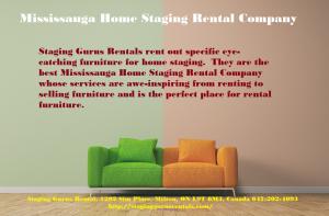 Mississauga Home Staging Rental Company