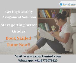 Hire Qualified Tutors for Assignment Help at Expertsmind!