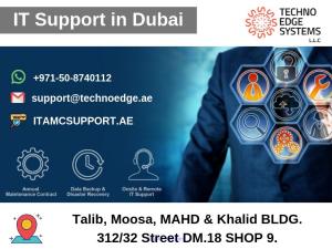 IT Support in Dubai for your Company by Techno Edge Systems LLC