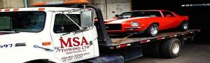 MSA Towing Service - Flat tire, Flatbed towing, Heavy duty towing