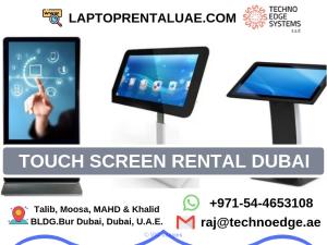 Interactive Touch Screen Rental Dubai | Techno Edge Systems LLC