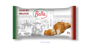 Soft Croissant With Vanilla Filling