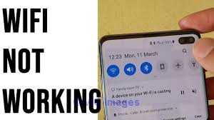 Wifi not working in your device