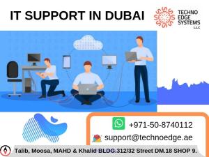 IT Support in Dubai for your Company by Techno Edge Systems LLC