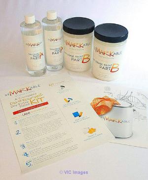 DRY ERASE PAINT - 200 SQUARE FOOT KIT (CLEAR) ReMARKable