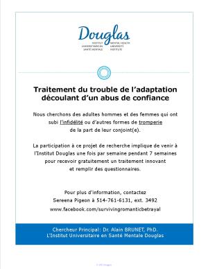 Traitement offert pour trahison amoureuse