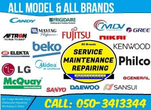 Ac Fridge Washing Machine Repair Service Center in Dubai