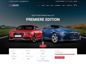 Auto Dealer Website Design India