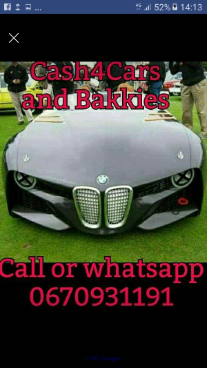Cash for Cars Suvs Bakkies Gauteng tođay