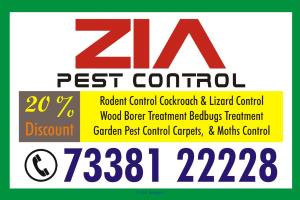 Zia Pest Control | Cockroach Service | 30% Discount Residents & Office