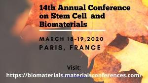 14th Annual Conference on Stem Cell and Biomaterials