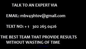 GET IN TOUCH WITH HIM TODAY AND GET YOUR PROBLEMS SOLVED