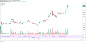 Bitcoin looks bullish and overbought