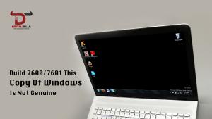 Windows 7 build 7601 this copy of windows is not genuine fix