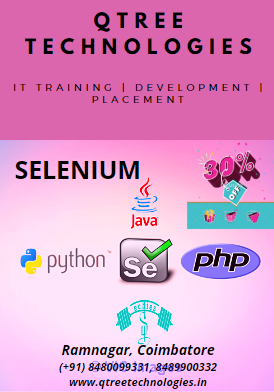 Selenium Course in coimbatore | software Training Institute in coimbat