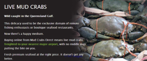 Mud Crabs Direct is run by Mark and Julianne Grunske