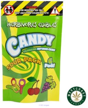 Herbivore Edibles Sours Candy Variety Pack THC