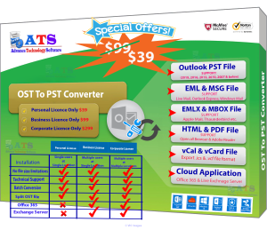Outlook OST to PST