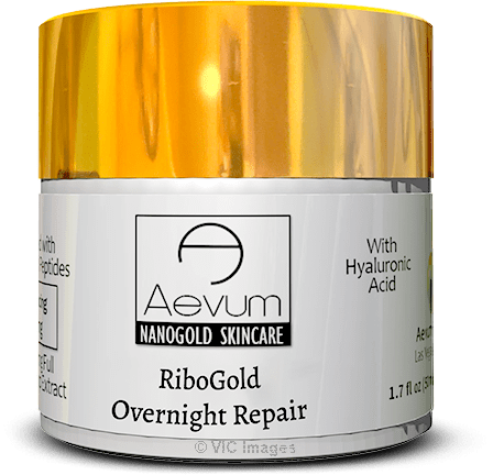 Ribogold overnight repair skin cream by Aevum lifestyle