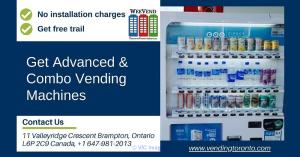 No installation charges get advanced vending machines in Toronto