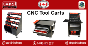 CNC Tool Carts in Canada & U.S. - Laksi