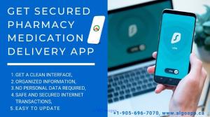 Protect your data with secured services using medication delivery app