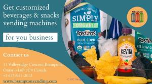 Get most advanced beverages and snacks vending machines