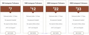 Buy Real and Cheap Instagram Followers
