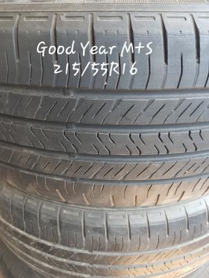 4X215/55R16 Good Year Used Winter Tires