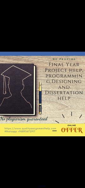 Get your final year project done online from outstanding expert team