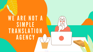 MK: translations is not just a translation agency