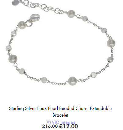 Fancy silver bracelet