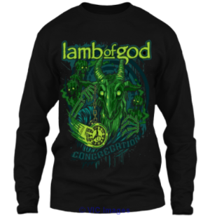 Lomb of god band lover can buy this t-shirt