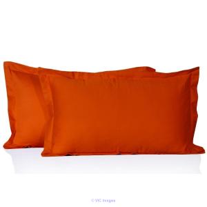 Orange Pillow Shams