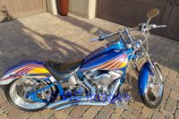 2000 Pure Steel Dagger custom-built motorcycle