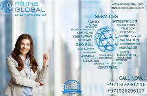 Prime Global Certificate, Attestation and Document  Services UAE