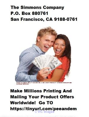 Make Millions Printing And Mailing Your Product Offers Worldwide!