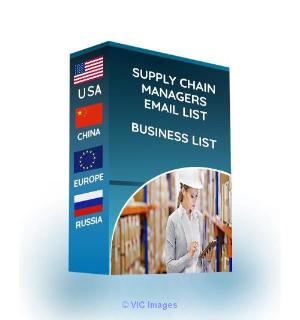Buy Supply Chain Managers Email List | 15000 Contacts for $1200 only