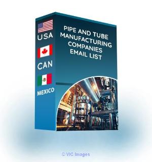 Get Highly Targeted Pipe and Tube Manufacturing Companies Email List