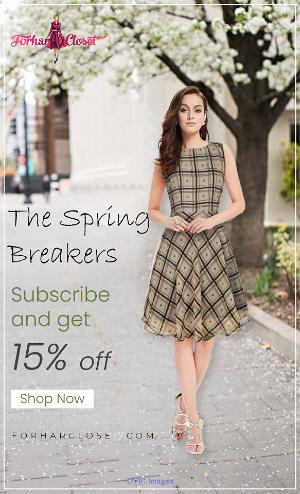 Latest Spring Collection Sleeveless Checkered Print Midi Dress in Cana