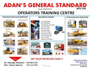 Argon welding training courses contact 071 459 3752