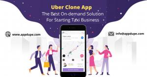 Startup an Uber for Business like ride-hailing app using Uber clone