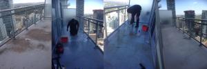 Get Your Balcony Cleaned By Fully Vaccinated Workers