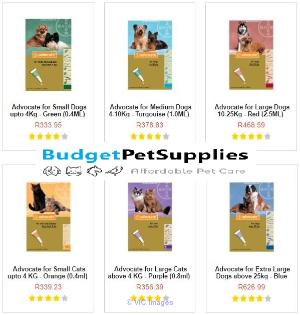 Buy Top Seller product Advocate for Dogs & Cats at BudgetPetSupplies!