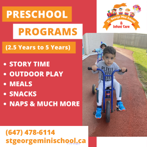 Preschool Programs North York | Science & Nature | St. George School