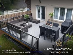 Hire Reliable PVC Deck Builder Near Me: Royal Innovation Deck Builder