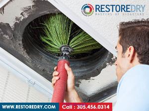 Experienced and Professional Air Duct Cleaning Services: Restore Dry