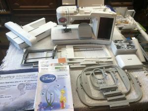 BROTHER 6000D QUATTRO DISNEY SEWING MACHINE