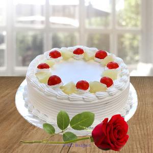 Flowers with Cakes to Chennai for Birthday