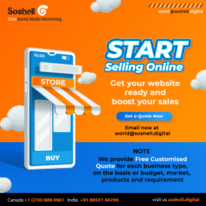 With Soshell Increase your Digital Presence and ROI